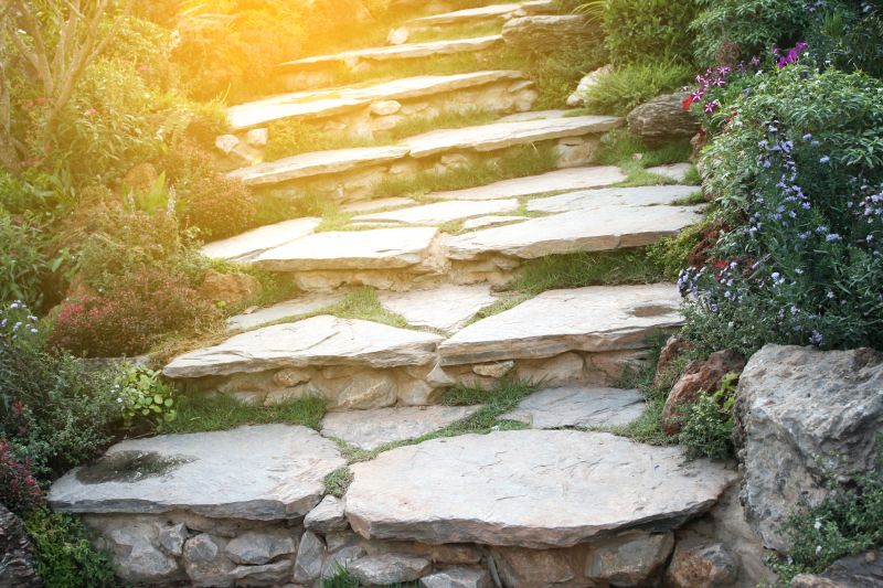 Stone Walkway Installation